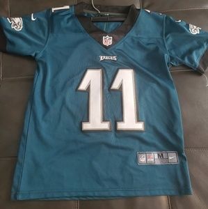 Carson Wentz Philadelphia Eagles green home Jersey